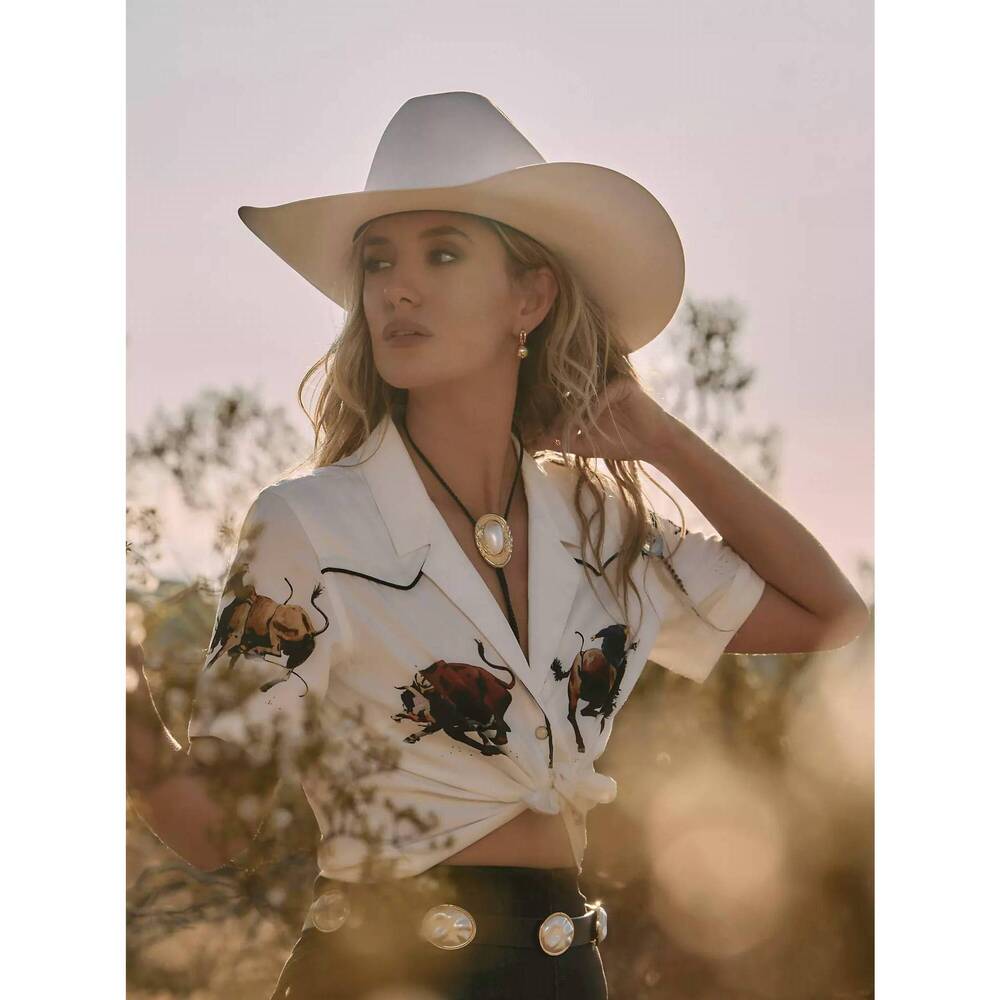 NEW WRANGLER camp shirt in white - Picture 4 of 6